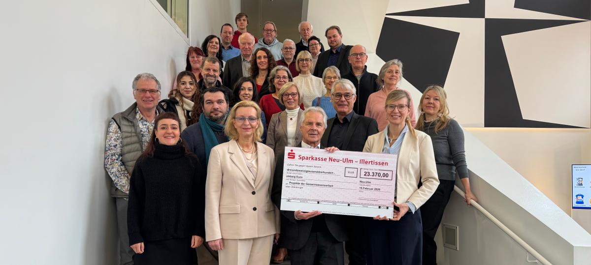 Die Stiftung Neu-Ulm unterstützt 23 soziale, kulturelle und integrative Projekte