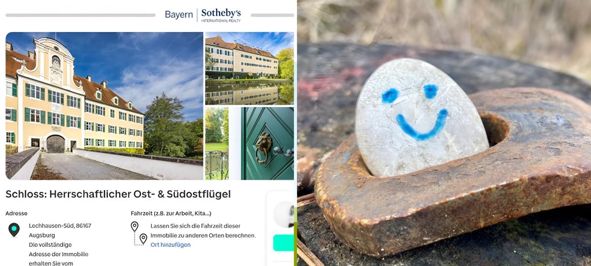 Schloss in Lechhausen zu verkaufen – leider nur ein Märchen