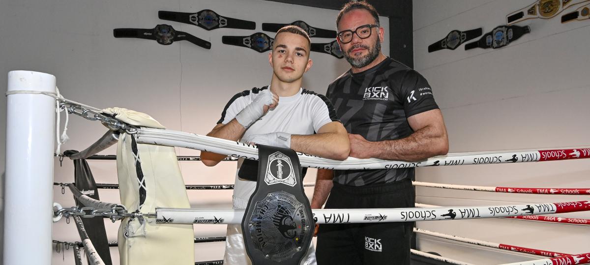 Bei der Fight Night will ein Landsberger Kickboxer deutscher Meister werden
