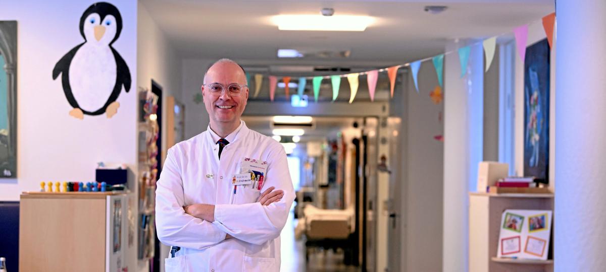 Leiter des Schwäbischen Kinderkrebszentrums: „Es ist auch mal erlaubt, gemeinsam zu weinen“