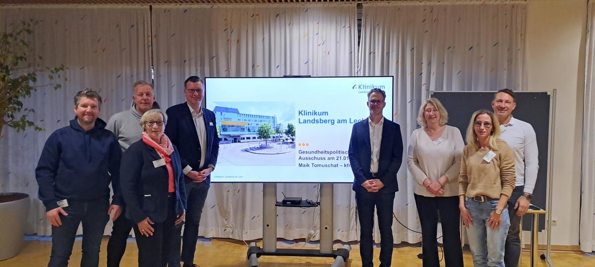 Besuch des GPA im Klinikum Landsberg