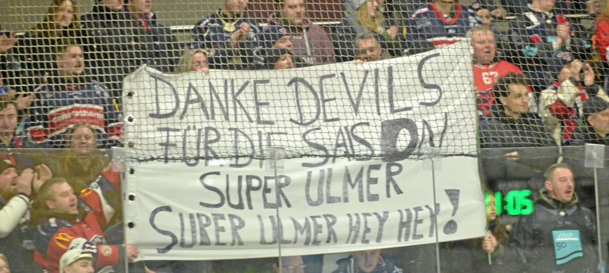 Zum Abschluss ein Derbysieg für die Devils Ulm/Neu-Ulm