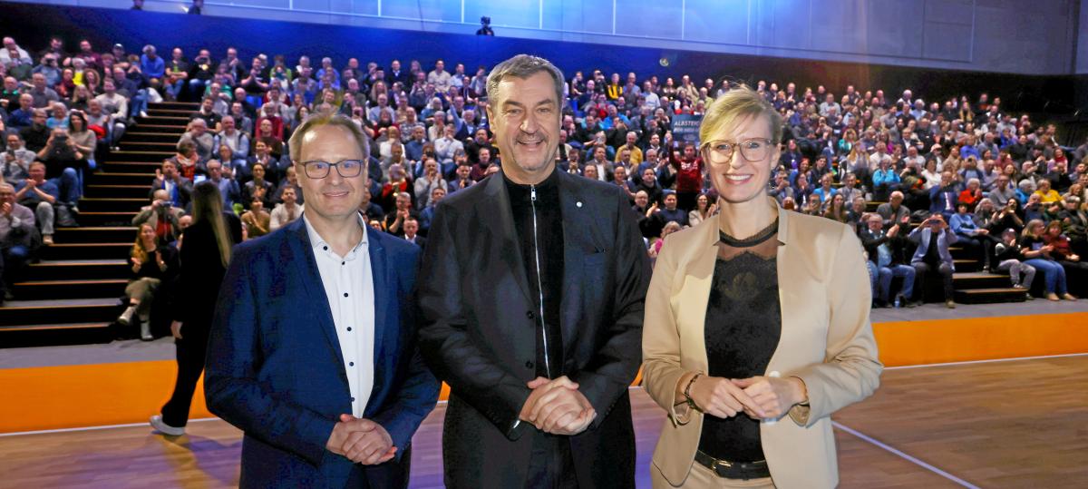 Markus Söder zu OB Albsteiger: „Tu mir einen Gefallen, lad mich nie zum Essen ein“