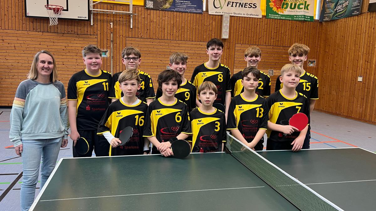 Jugend trainiert für Olympia: So lief das Tischtennis Duell für die Mannschaften des Matthias-Grünewald-Gymnsiums