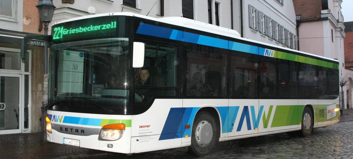 Bald fahren wieder große Busse über den Aichacher Stadtplatz