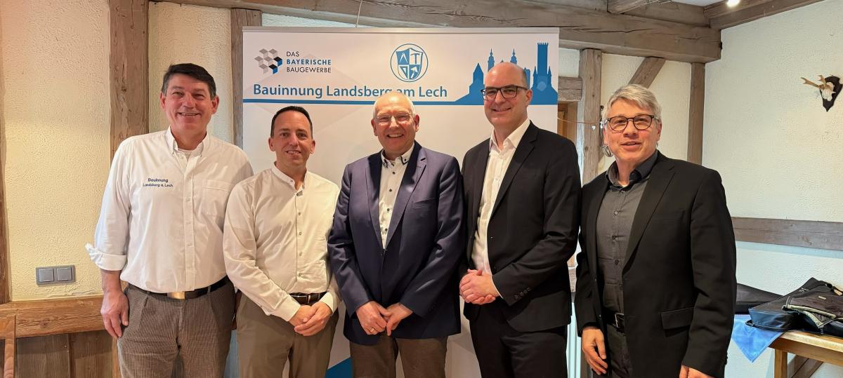 Mitgliederhauptversammlung Bauinnung Landsberg