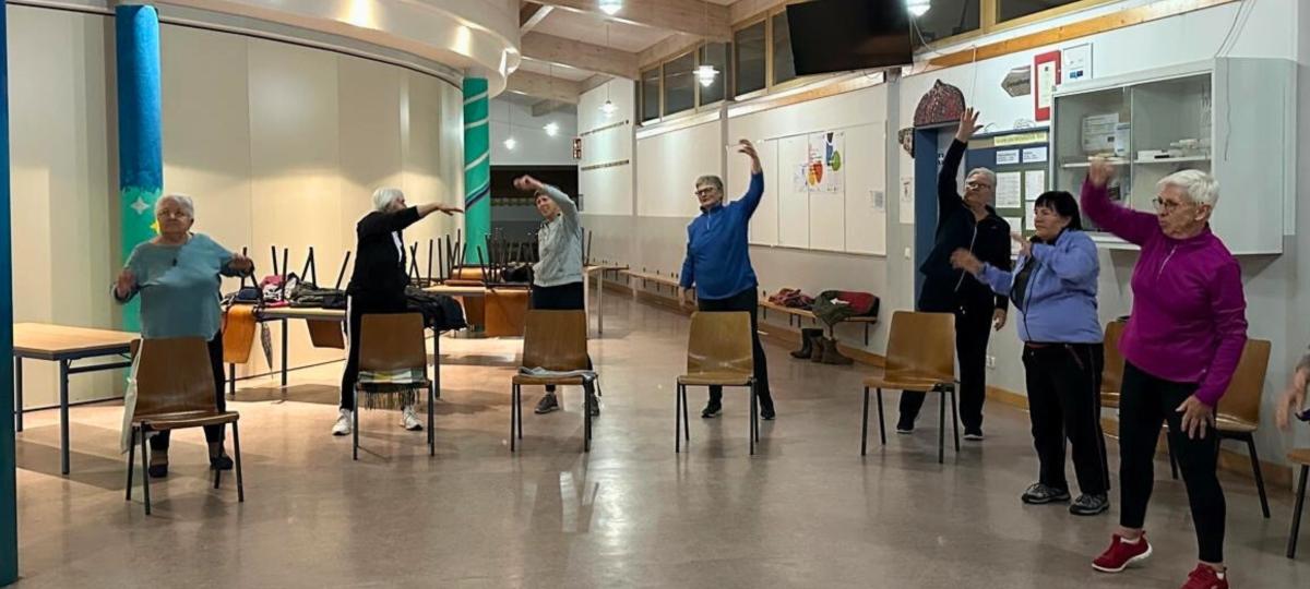 Senioren-Sportgruppe: Wenn in der Weiler Schulaula die Post abgeht