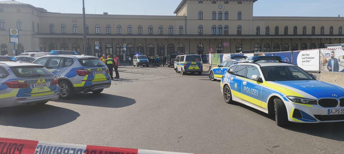 Polizei rückt zu Großeinsatz am Augsburger Hauptbahnhof aus – Hintergrund unklar