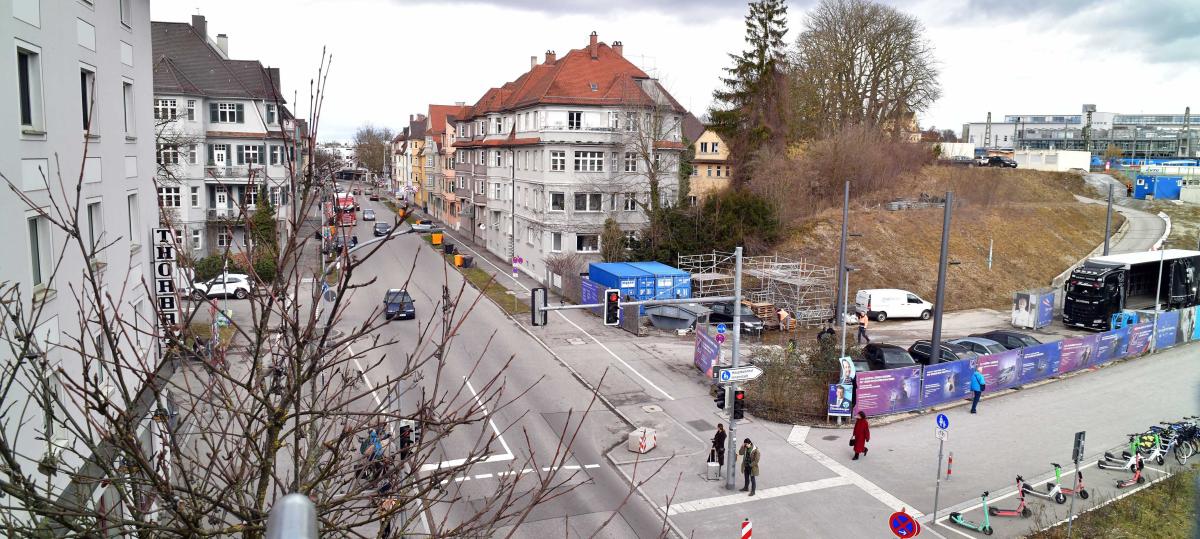 Baustelle Rosenaustraße: Ab Montag gibt es Umleitung und Staus