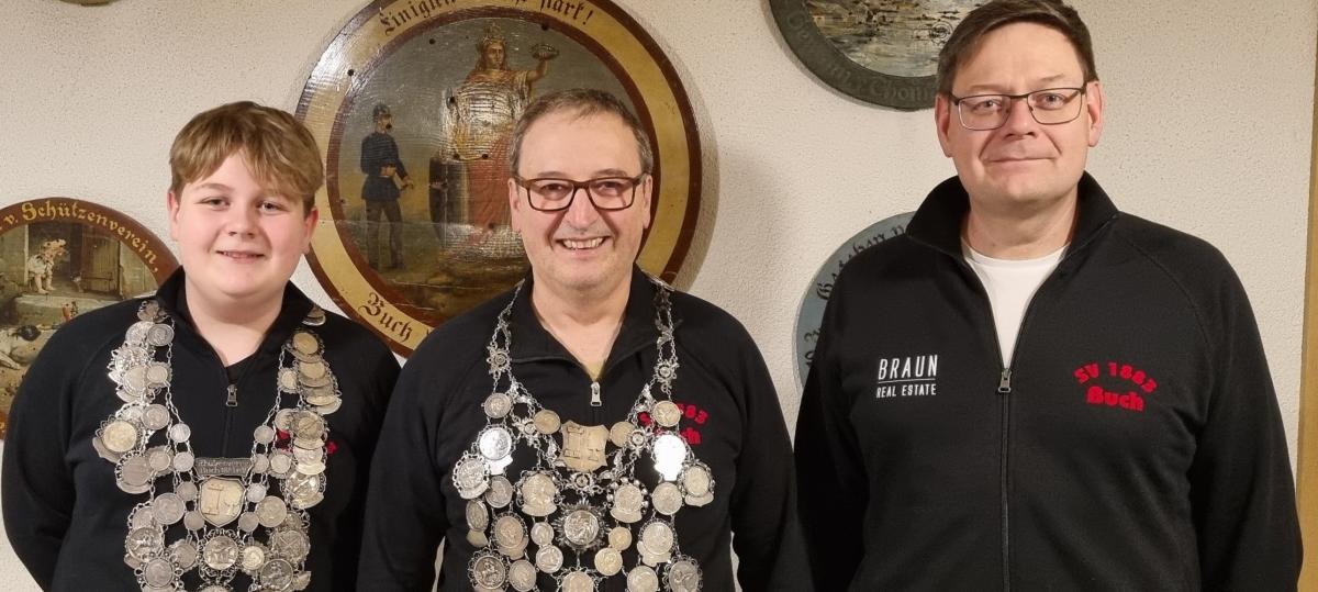 Neue Schützenkönige beim SV Buch