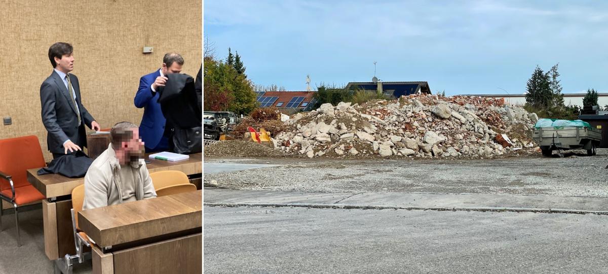 Schutt statt Millionen: Dubioser Bauunternehmer Julian K. kommt vor Gericht erneut glimpflich davon