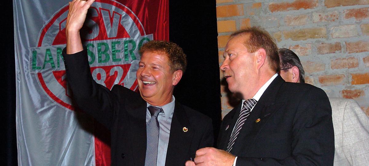 Hanns Haedenkamp ist seit 40 Jahren Vorsitzender beim TSV Landsberg