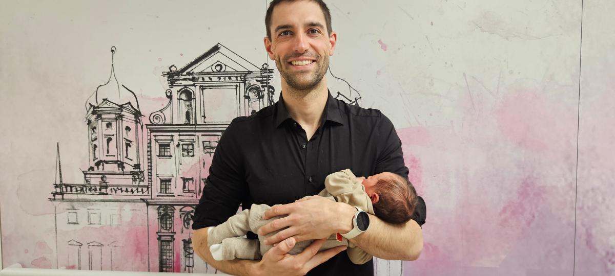 "Ein Wahlbaby": OB-Kandidat Hannes Aigner ist am Sonntagabend Vater geworden