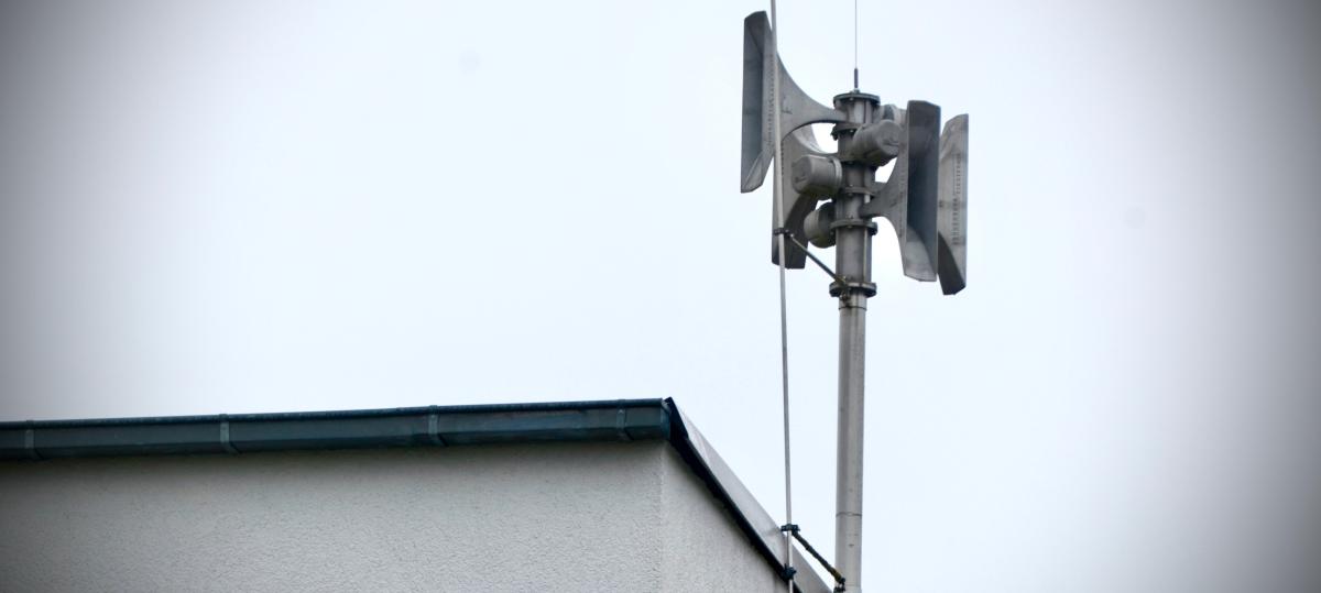 Nicht nur Sirenen werden getestet: Am Donnerstag findet um 11 Uhr ein Probealarm statt