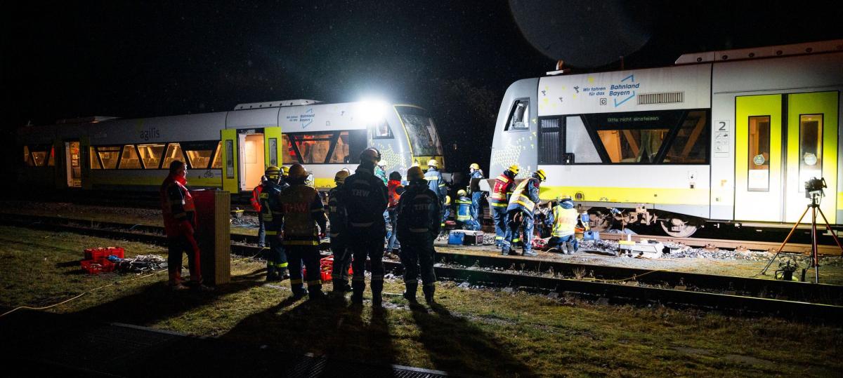 Ursachenforschung nach Zugunfall in Bayreuth mit Verletzten