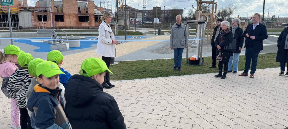 Ein neuer Wasserspielplatz für Neu-Ulm am Illerpark