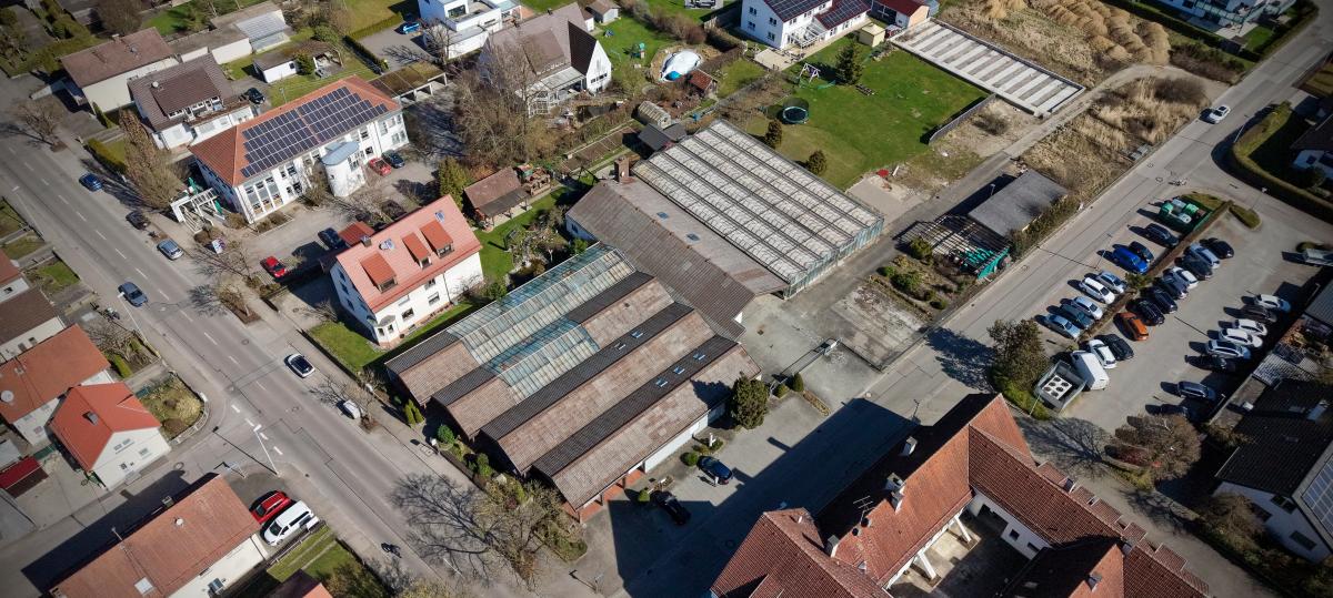 Gelände der ehemaligen Gärtnerei Schrodi wird zu einem Innenstadtquartier mit Wohnungen und Geschäften