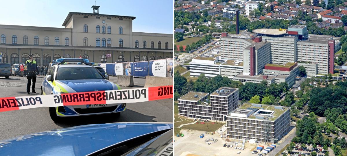 „Schlechter Scherz“? Nach Bombendrohungen in Augsburg läuft die Suche nach den Tätern