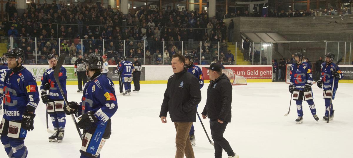 Paukenschlag beim HC Landsberg: Der Eishockey-Bayernligist stellte Trainer Hoffmann frei