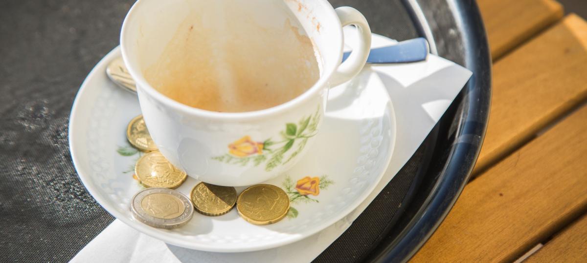 Fünf, zehn oder 15 Prozent? Trinkgeld hat immer etwas mit Haltung zu tun