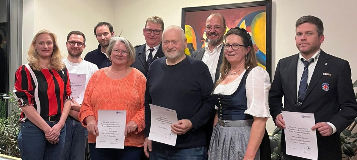 Jahreshauptversammlung der Wasserwacht OG Dießen