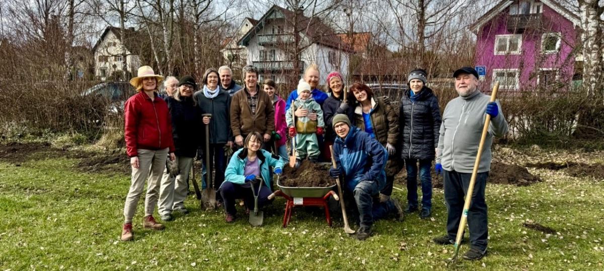 Pflanzaktion im März