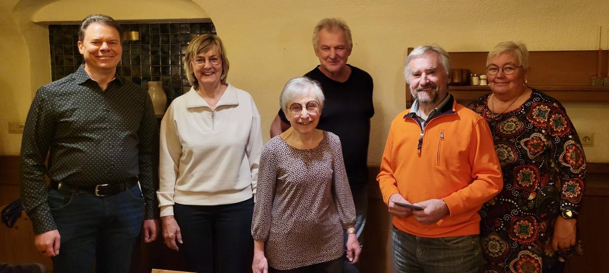 Ehrung für langjährige Mitglieder