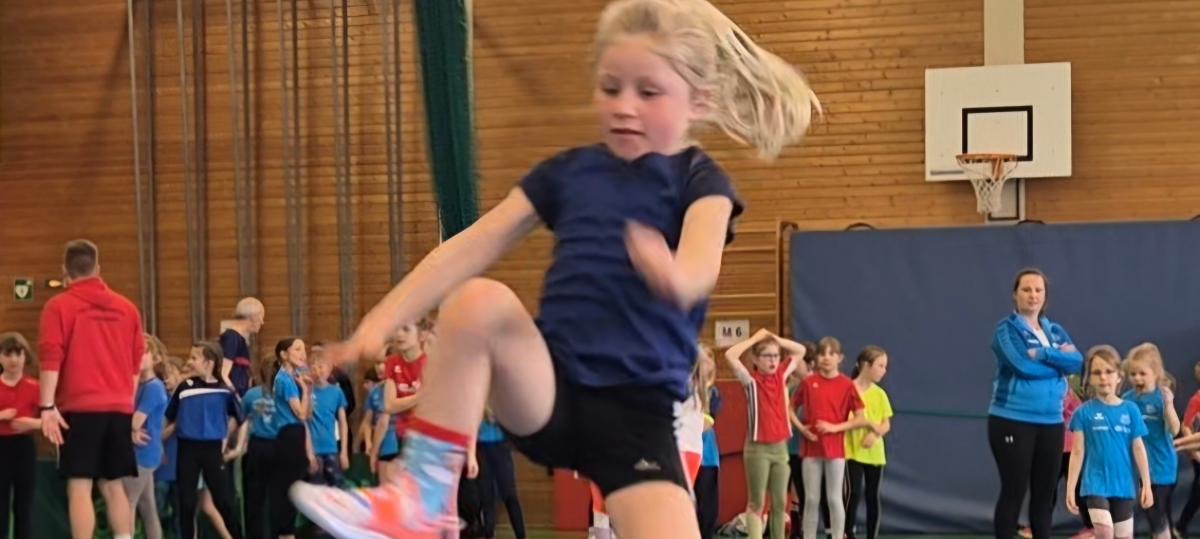 Gelungener Saisonauftakt für die Kinderleichtatheten des FT Jahn