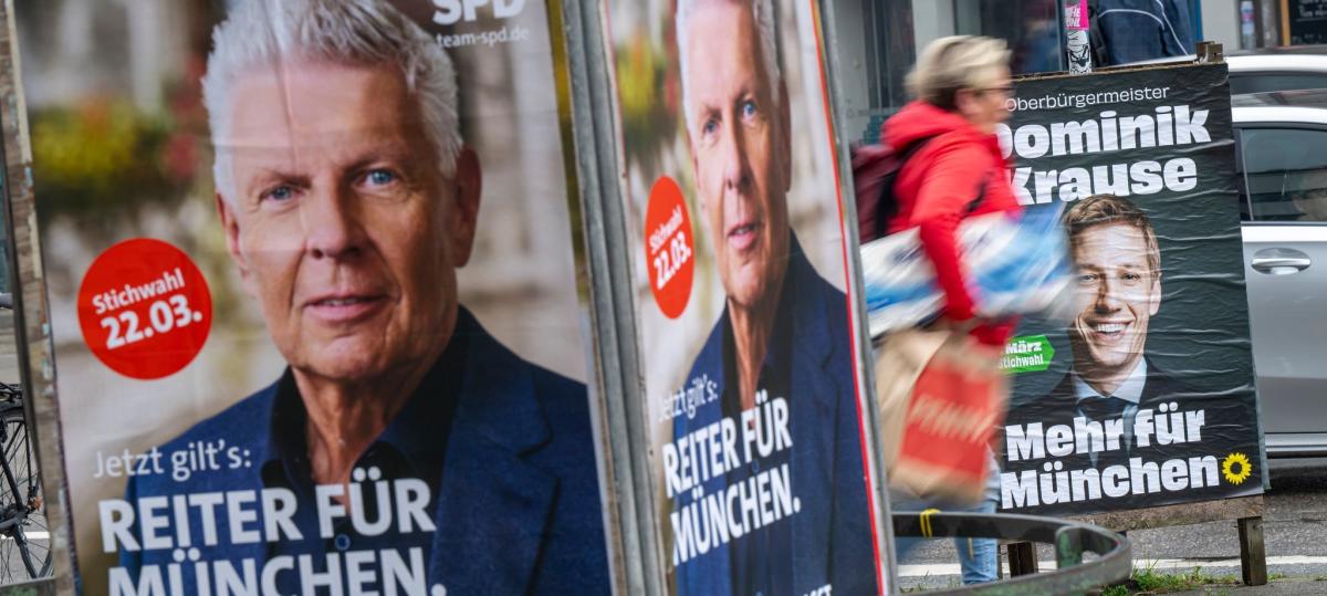 „Letzter Tag meiner politischen Karriere“: Münchner Noch-OB Reiter gratuliert Grünen-Herausforderer Krause