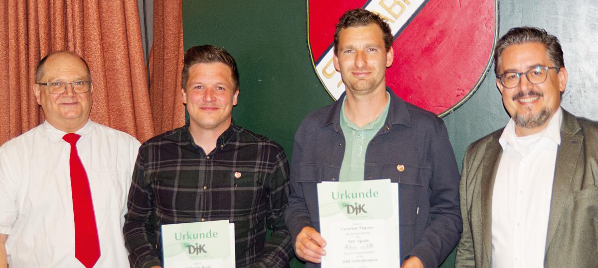 Jahreshauptversammlung mit Wahlen bei der DJK Schwabhausen