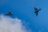 Eurofighter des Taktischen Luftwaffengeschwaders 74 haben über Türkheim und Mindelheim einen Überschallknall ausgelöst.