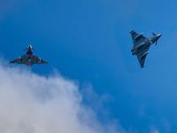 Eurofighter des Taktischen Luftwaffengeschwaders 74 haben über Türkheim und Mindelheim einen Überschallknall ausgelöst.