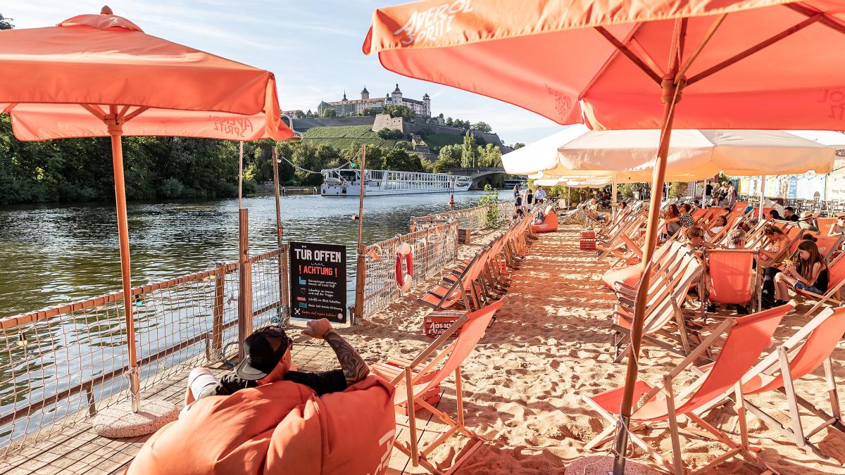 Würzburg: Stadtstrand Würzburg: Der Aufbau beginnt – wann geht’s los