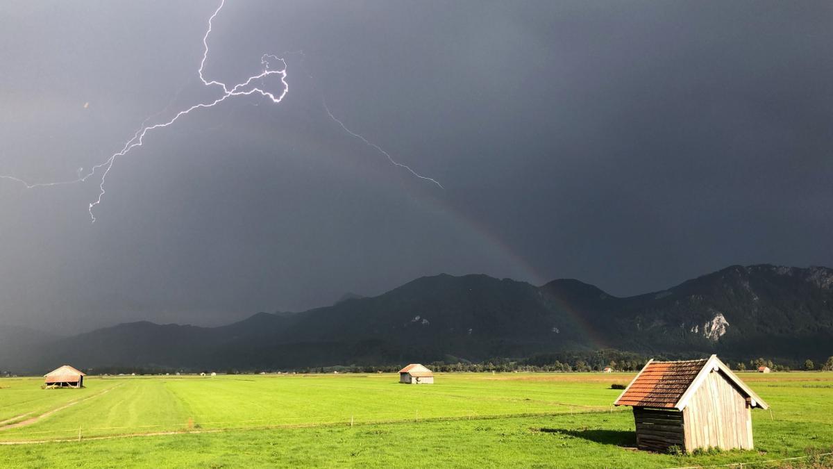 Weather in Bavaria: Showers and some thunderstorms near the Alps on May ...