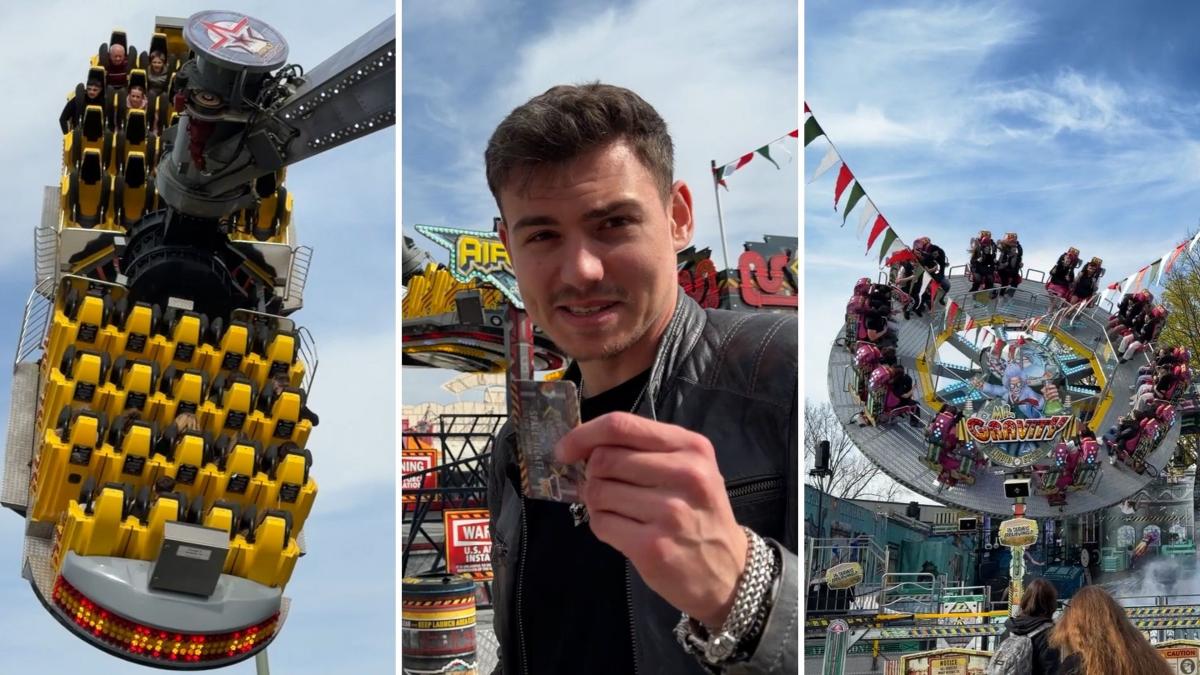 Airwolf, a ghost train, and Mr. Gravity are the new rides at the Augsburg ...
