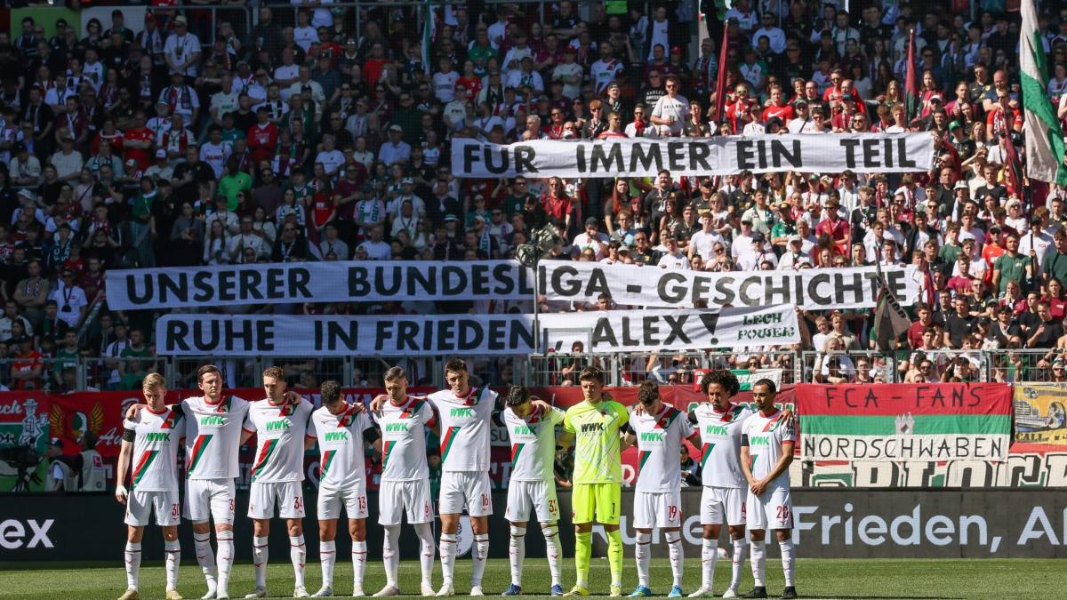 FC Augsburg: So bewegend war der Abschied von Alexander Manninger
