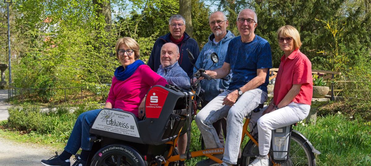 Rikscha der AWO Landsberg startet in die neue Saison