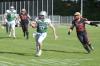 Bislang lief es für Landsbergs Quarterback Luki Saurwein (mit Ball) und den X-Press nicht nach Wunsch. Am Samstag steht das nächste Heimspiel an.