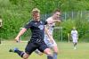 Nicht zu bremsen war Maximilian Weidt vom TSV Steppach (am Ball), der beim 8:0-Sieg gegen die SG Ottmarshausen/Westheim II sieben Treffer erzielte. Rechts Rene Pietrek.