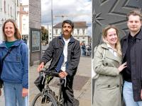 Bei diesen jungen Augsburgerinnen und Augsburgern kommt die Stadt gut an. Sie haben nur wenig auszusetzen.