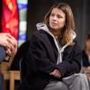 Klimaschutzaktivistin Luisa Neubauer diskutiert in der St. Johannis Kirche beim Katholikentag in Würzburg mit.