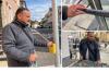 Alwin Schuler testet im Vorfeld des Tags der Sehbehinderten, wie behindertenfreundlich die Stadt Günzburg ist.