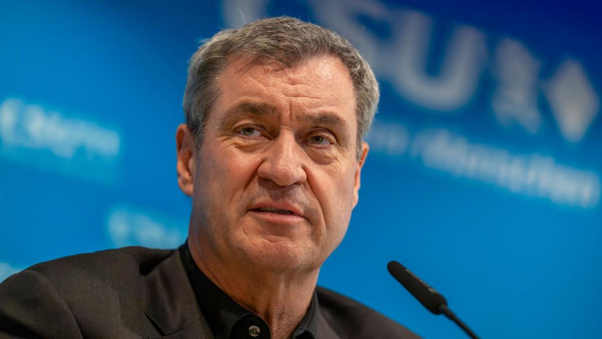 Worum es in der Regierungserklärung von Markus Söder geht
