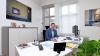 Der neue Oberbürgermeister Florian Freund setzt im Büro auf „starke Sachlichkeit“.