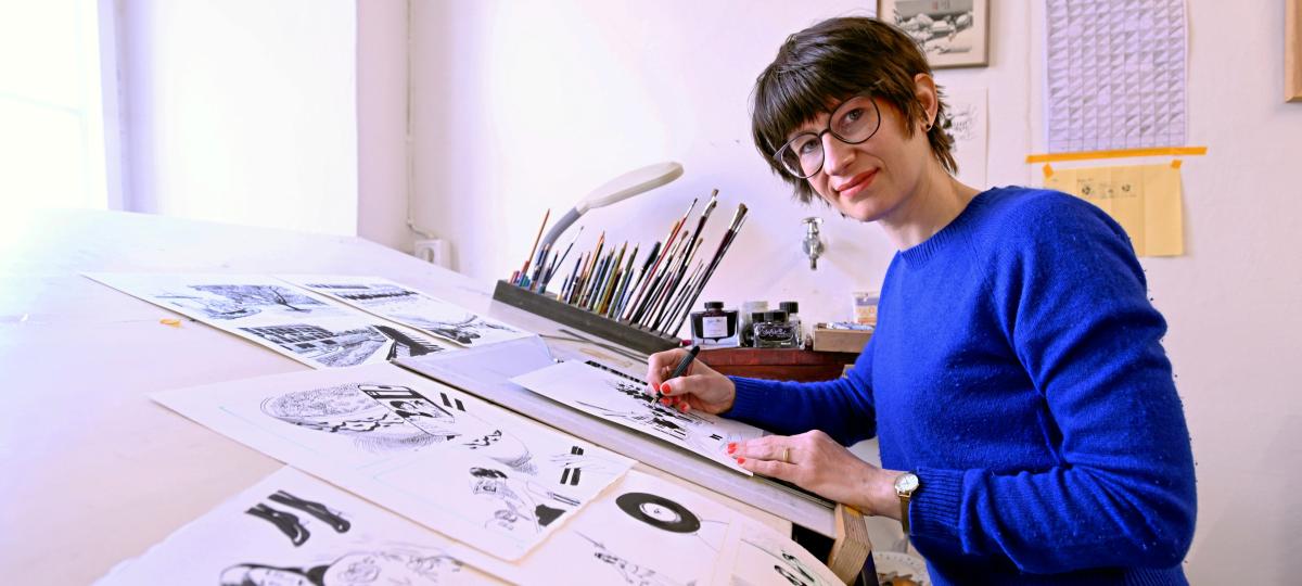 Zeichnerin Lisa Frühbeis: „Als ‚Erwachsenencomics‘ kennt man in Deutschland meistens nur Pornos“