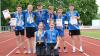 Neue Bestwerte und Medaillen für die Laufgemeinschaft Wehringen bei den schwäbischen Meisterschaften holten: (hinten von links) Lukas Simanoski, Jonah Lindner, Nils Rau, Manuel Merz, Florian Simanowski, Elias Ulanowski und (vorne von links) Anna Deuringer, Freya Schnitzler.