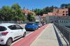 Im Bereich des Landsberger Hauptplatzes stehen erneut Pflasterarbeiten an. In der Altstadt staut sich deswegen der Verkehr.