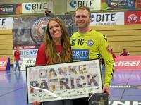 Der ehemalige VfL-Torwart Patrick Bieber, hier mit seiner Frau Martina