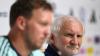 DFB-Sportdirektor Rudi Völler sprach am Mittwoch ebenfalls zu den Journalistinnen und Journalisten in Herzogenaurach.