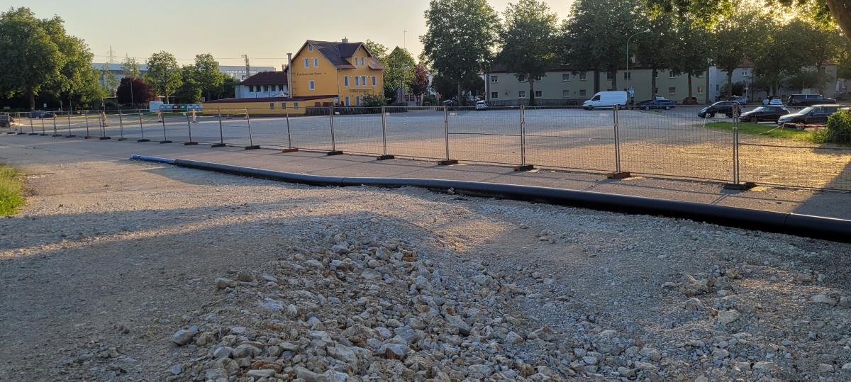 "Zehn Minuten früher losgefahren": Wie sich eine Sperrung des Schwabenhallen-Parkplatzes auswirkt